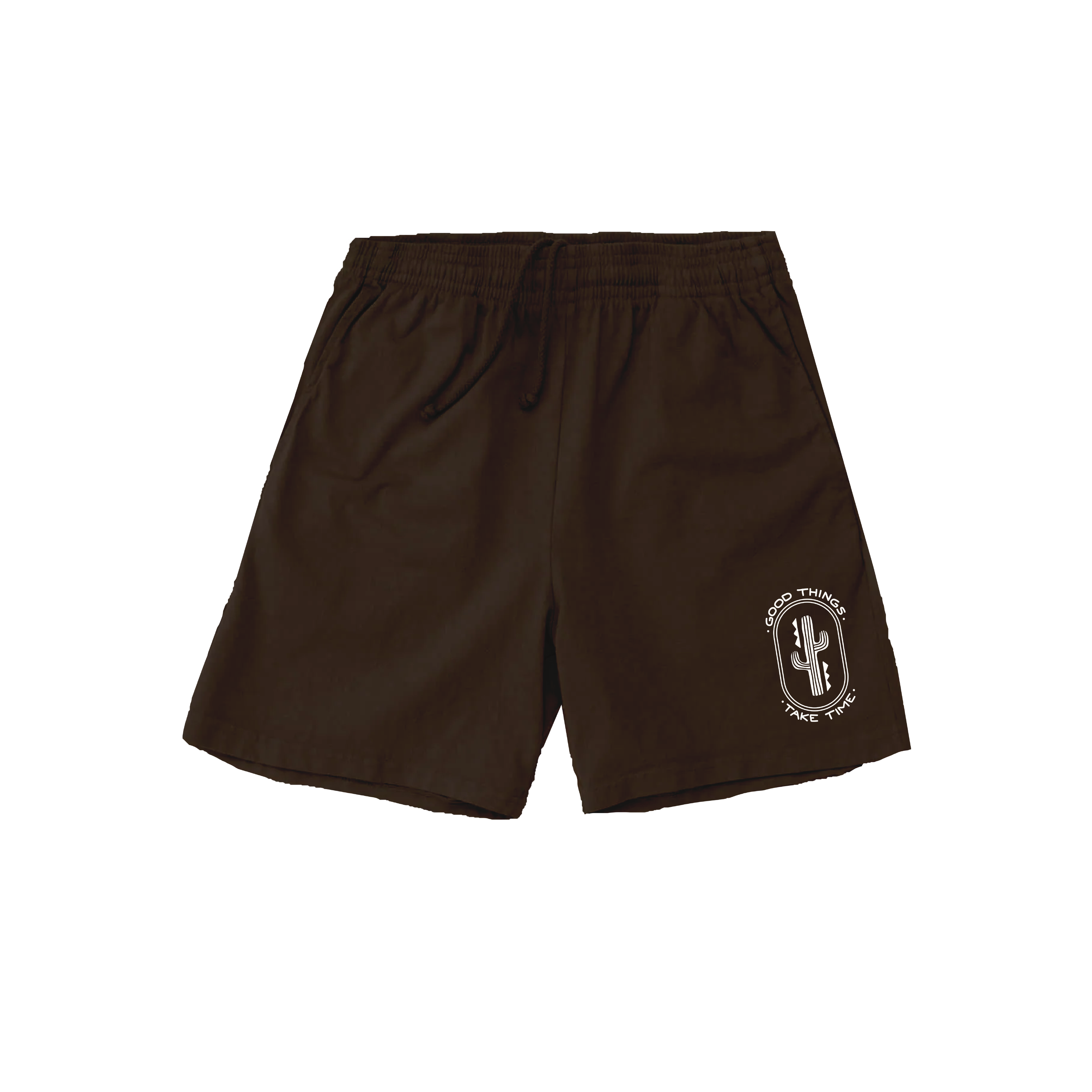slowly but surely - fleece shorts