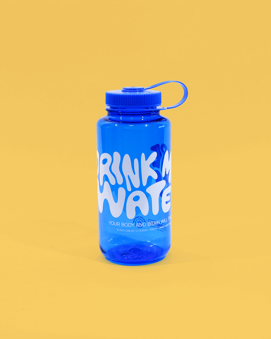 drink more water nalgene bottle