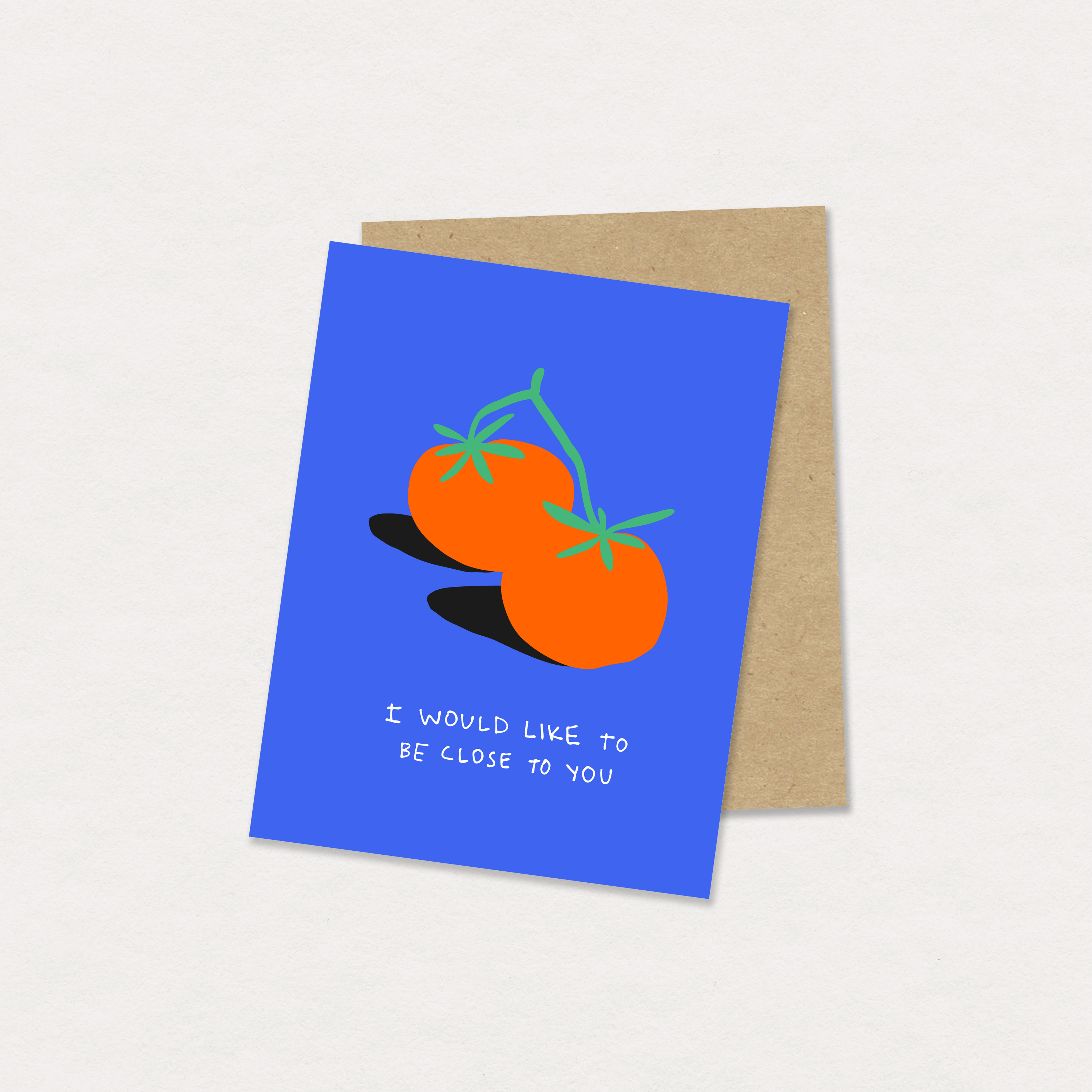 tomatoes greeting card
