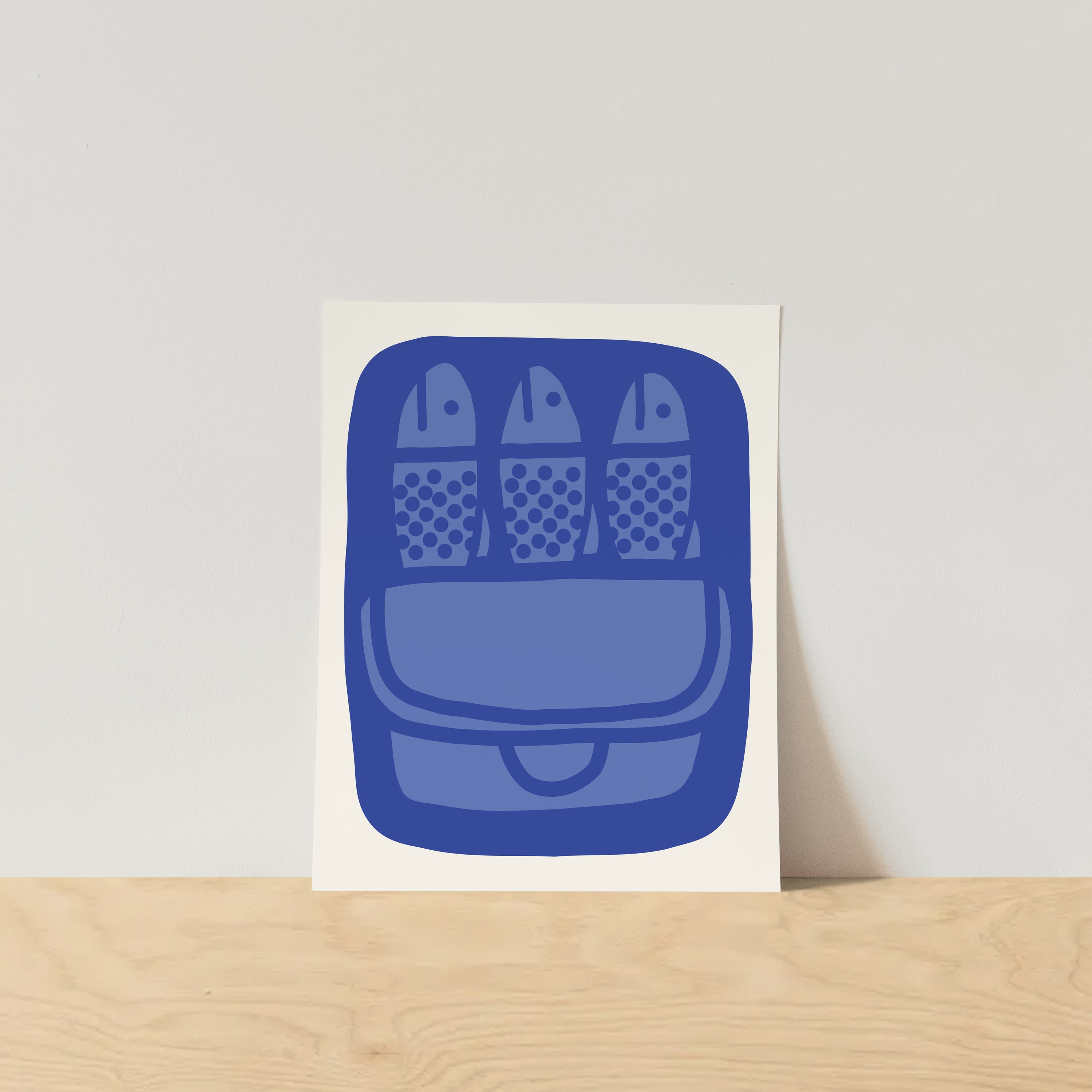 tinned fish art print